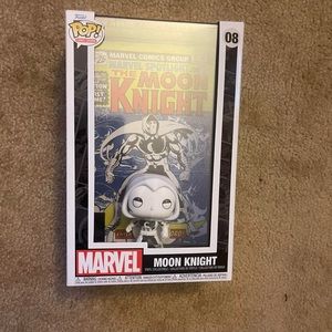 Funko Pop! Comic Book Cover with case: Marvel - Moon Knight #08!!!